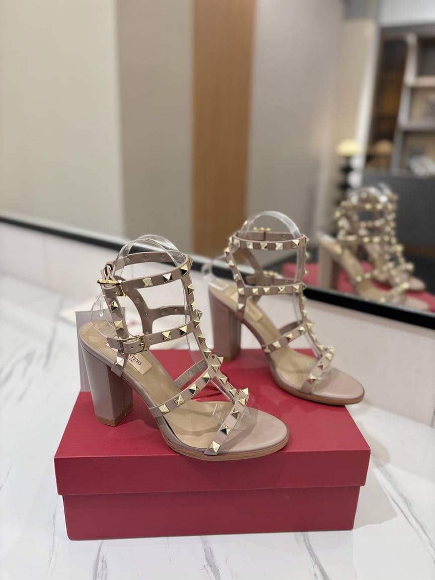 Valentino Sandal Rockstud 6.5cm9cm-6
